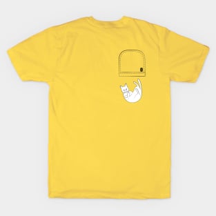 Aggressive pocket cat T-Shirt